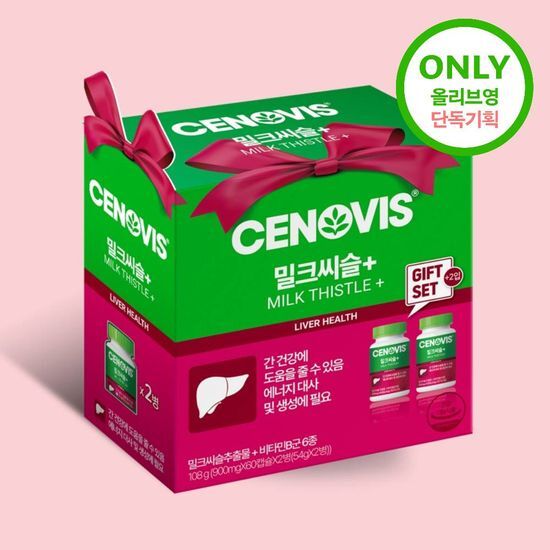 세노비스 세노비스 밀크씨슬+ 60캡슐 더블기획 (4개월분)