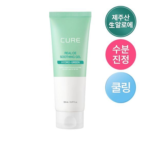 큐어 김정문알로에 큐어 리알로에 수딩젤 150ml [알로에수딩젤]