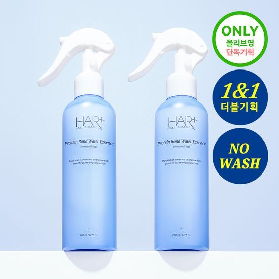 헤어플러스 헤어플러스 단백질 본드 워터에센스 200ml 2입 단독기획 뿌리는 헤어팩/트리트먼트 - 최저가 29,500원