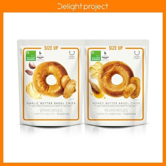 딜라이트 프로젝트 딜라이트 프로젝트 베이글칩 대용량 125g 2종 택1