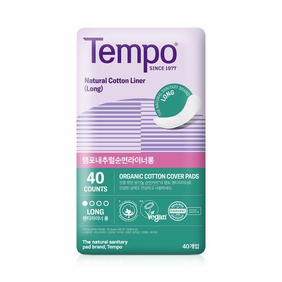 템포 내추럴 순면 라이너 롱 40P 가격 추이 템포 템포 내추럴 순면 라이너 롱 40P - 최저가 6,900원