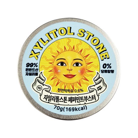 자일리톨스톤 자일리톨스톤 페퍼민트부스터 70g