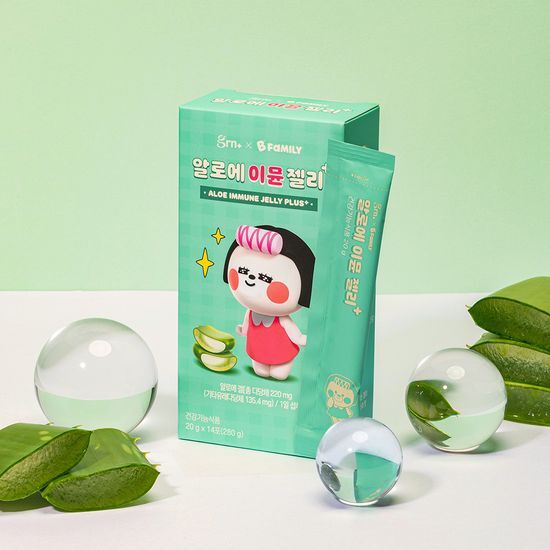 grn+ grn+ 알로에 이뮨 젤리 14포 (14일분) - 최저가 13,900원