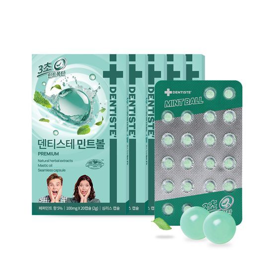 덴티스테 민트볼 5팩 가격 추이 덴티스테 덴티스테 민트볼 5팩 - 최저가 22,800원