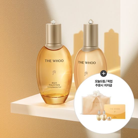 더후 더후 공진향 탄력 2종 기획세트 (토너 150ml+에멀전 110ml)