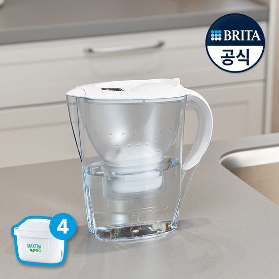 브리타 정수기 마렐라XL 3.5L + 총필터 4입 (화이트/블루) 가격 추이 브리타 브리타 정수기 마렐라XL 3.5L + 총필터 4입 (화이트/블루) - 최저가 53,900원