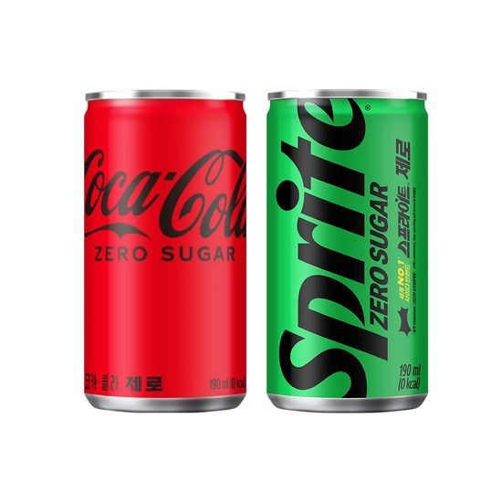 코카콜라 코크제로 190ml 30입 + 스프라이트 제로 190ml 30입