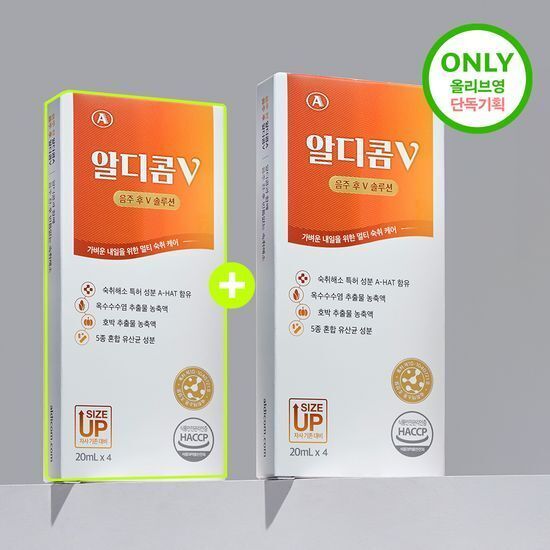 알디콤V 숙취해소제 20ml 4포입 가격 추이 알디콤 알디콤V 숙취해소제 20ml 4포입 - 최저가 17,300원