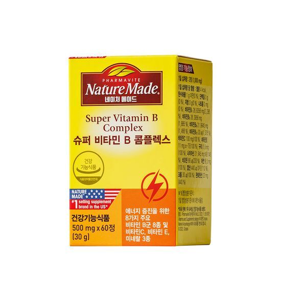 네이처메이드 네이처메이드 슈퍼 비타민 B 콤플렉스 60정 (1개월분)