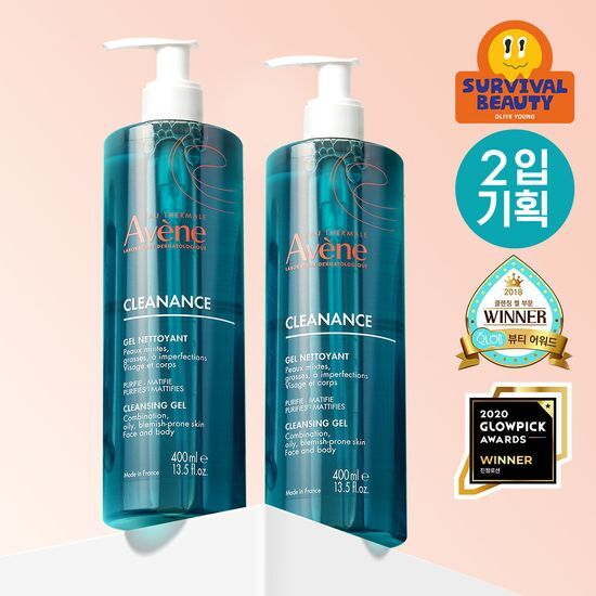 아벤느 아벤느 클리낭스 클렌징 젤 400ml 더블 기획