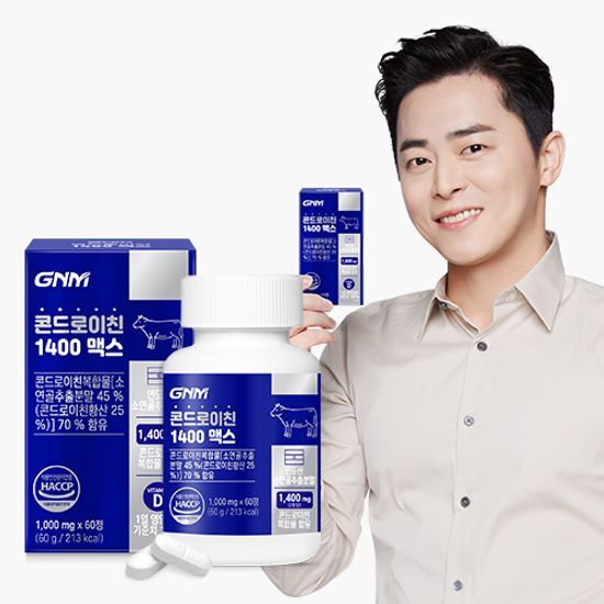 GNM자연의품격 GNM 소연골 콘드로이친 1400 맥스 비타민D 1병