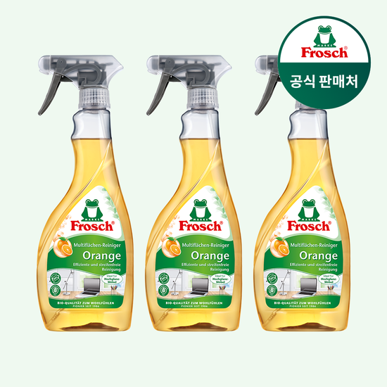 프로쉬 프로쉬 독일 다목적 오렌지 멀티클리너 500ml 3개