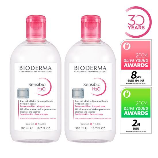 바이오더마 바이오더마 센시비오 H2O 500ml 2입 기획