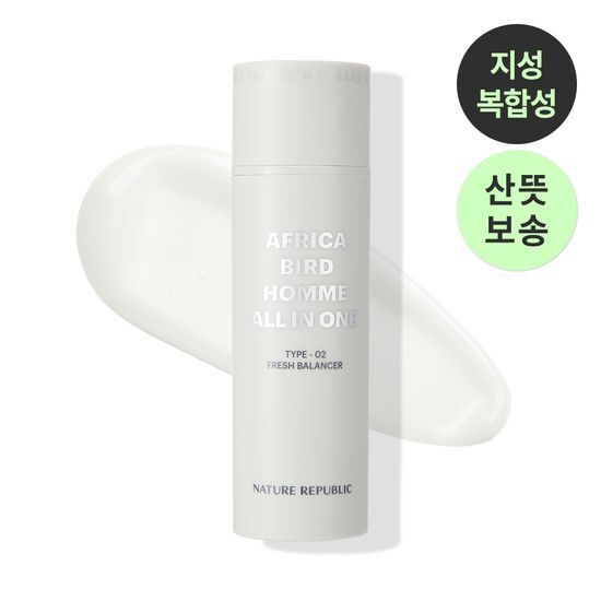 네이처리퍼블릭 네이처리퍼블릭 아프리카 버드 옴므 올인원 프레시 밸런서 150ml
