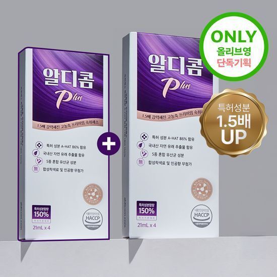 알디콤 알디콤 Plus 숙취해소제 21ml 4포입