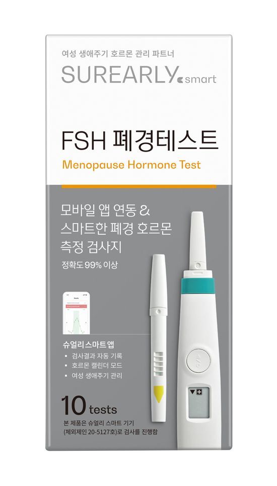 슈얼리 슈얼리스마트 갱년기 테스트(FSH) 검사지 10개입
