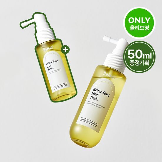 달리프 달리프 클로렐라 베러루트 헤어토닉 100ml+50ml 기획세트(단품/기획)