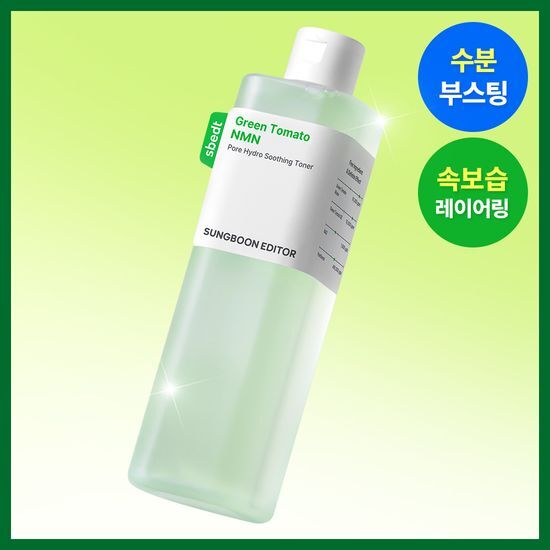 성분에디터 성분에디터 그린토마토 NMN 포어 하이드로 수딩 토너 350ml
