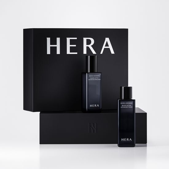 헤라 헤라 옴므 블랙 액티브 세트 2종(토너 125ml+에멀전 110ml)