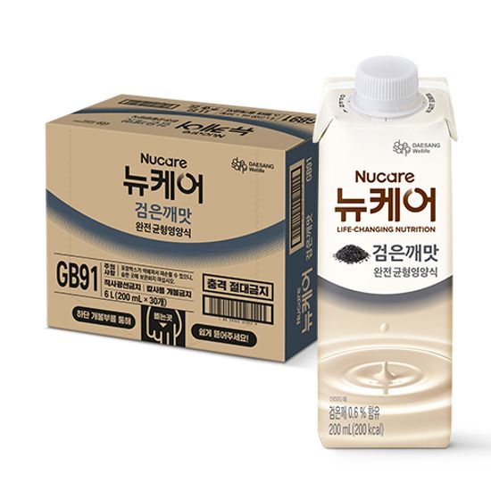 뉴케어 고소한 검은깨맛 200ml 24팩 가격 추이 뉴케어 뉴케어 고소한 검은깨맛 200ml 24팩 - 최저가 43,900원