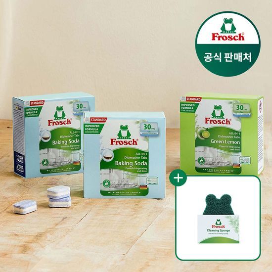프로쉬 독일 식기세척기세제 30개입 3개+수세미 증정 가격 추이 프로쉬 프로쉬 독일 식기세척기세제 30개입 3개+수세미 증정 - 최저가 35,900원