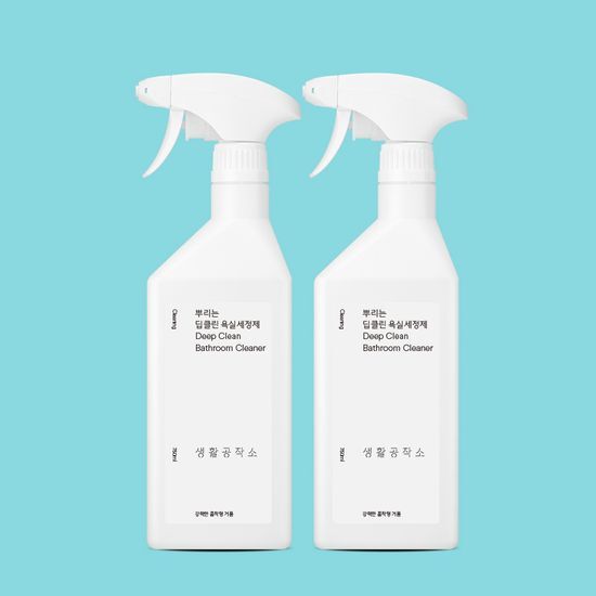 생활공작소 뿌리는 딥클린 욕실세정제 750ml x 2개 가격 추이 생활공작소 생활공작소 뿌리는 딥클린 욕실세정제 750ml x 2개 - 최저가 13,900원