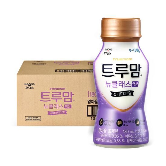 트루맘 뉴클래스 액상 1단계(0개월~12개월) 180ml*24입 가격 추이 후디스 트루맘 뉴클래스 액상 1단계(0개월~12개월) 180ml*24입 - 최저가 39,900원