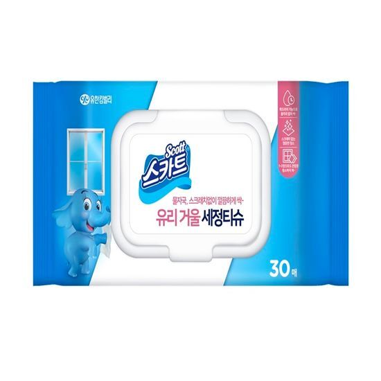 스카트 스카트 유리거울 세정티슈 30매 - 최저가 3,200원
