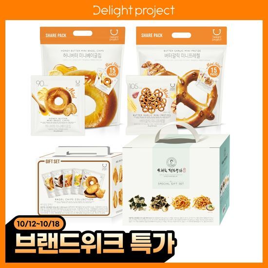 딜라이트 프로젝트 스낵 선물세트 4종 택1 가격 추이 딜라이트 프로젝트 딜라이트 프로젝트 스낵 선물세트 4종 택1 - 최저가 7,900원