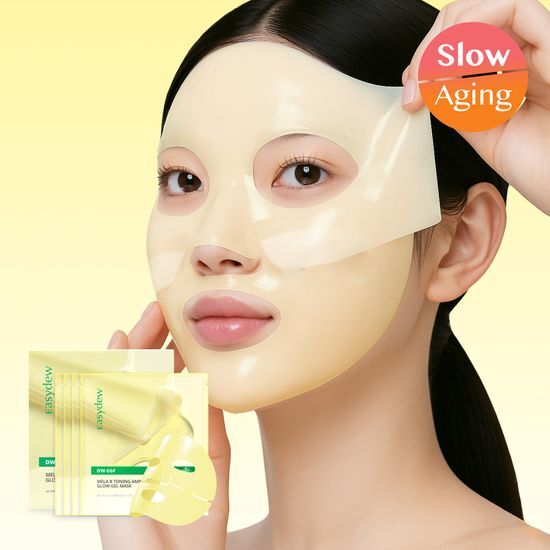 이지듀 이지듀 멜라 비 토닝 앰플 글로우 겔 마스크 30g 4매