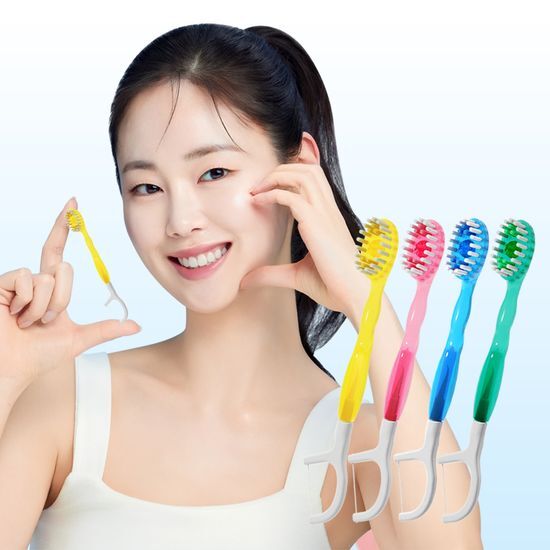 HR 메디컬 HR 메디컬 퀵클린 Waterless 일회용 미니칫솔 3종 택1 (민트/애플민트/딸기)