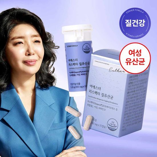 에스더포뮬러 에스더포뮬러 리스펙타 질유산균 15캡슐 (15일분)