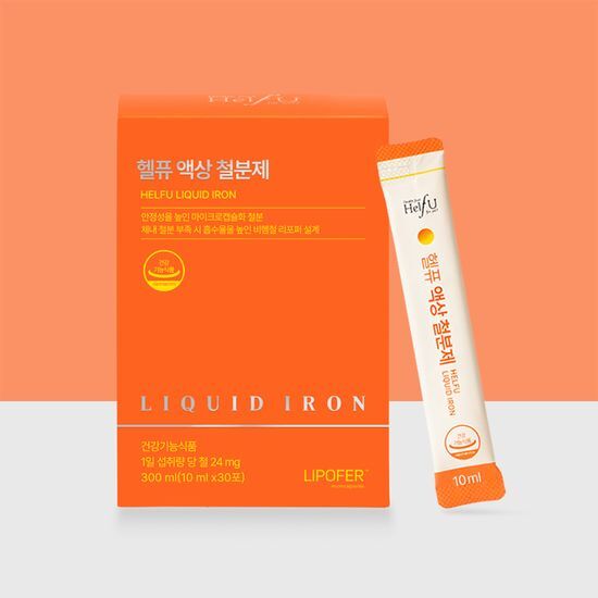 헬퓨 헬퓨 액상 철분제 30포 (1개월분)