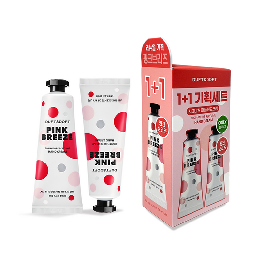 더프트앤도프트 더프트앤도프트 시그니처 퍼퓸 핸드크림 핑크브리즈 50ml 1+1 기획 (2510)