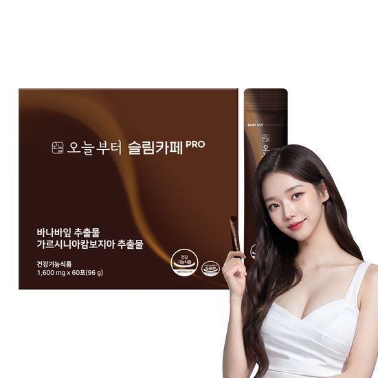 오늘부터 슬림카페 PRO 60포 (1개월분) 가격 추이 오늘부터 오늘부터 슬림카페 PRO 60포 (1개월분) - 최저가 15,000원