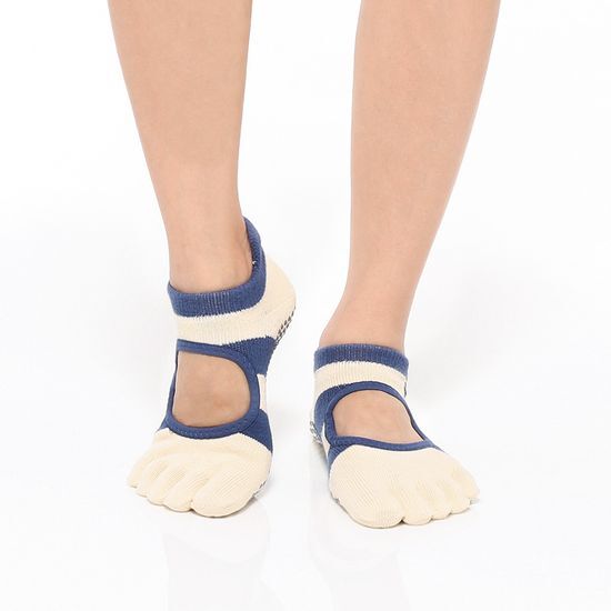 떰토 떰토 필라테스 미끄럼방지 발가락 양말 크림