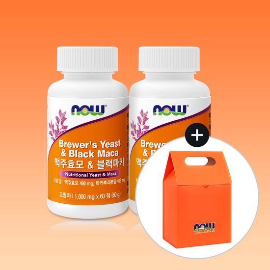 나우푸드 맥주효모&블랙마카 60정 2박스 (4개월분) 가격 추이 나우푸드 나우푸드 맥주효모&블랙마카 60정 2박스 (4개월분) - 최저가 35,000원