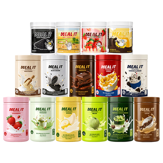 밀잇 밀잇 식사대용 단백질쉐이크 450g  4종 + 식단관리 단백질쉐이크 560g  11종 택2