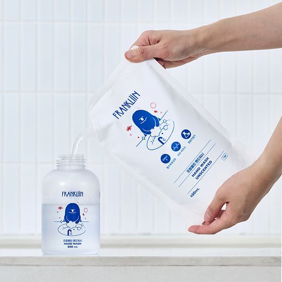 프랭클린 프랭클린 핸드워시 거품형 리필 450ml