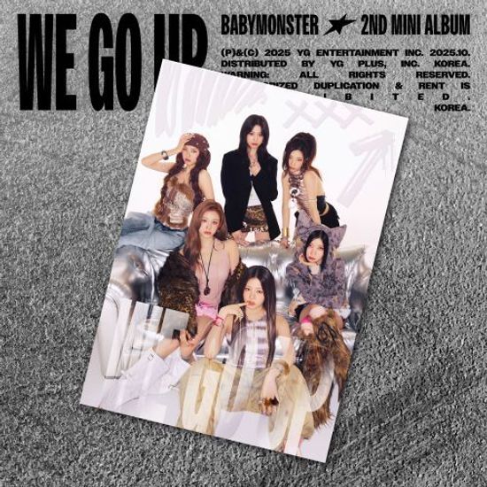 베이비몬스터 BABYMONSTER 2nd MINI ALBUM [WE GO UP] POSTCARD Ver.