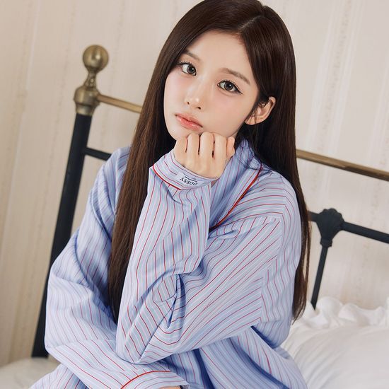 도씨 도씨 실크핏 클로에 긴팔 커플 잠옷 세트
