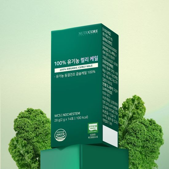 뉴트리코어 뉴트리코어 100% 유기농 컬리 케일 14포 (14일분) - 최저가 8,370원