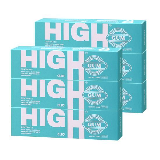 크리오 크리오 덴티메이트 하이토탈케어 검 컨트롤 치약 150g 6개