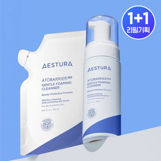 에스트라 에스트라 아토베리어365 포밍 클렌저 150ml+150ml 리필 기획