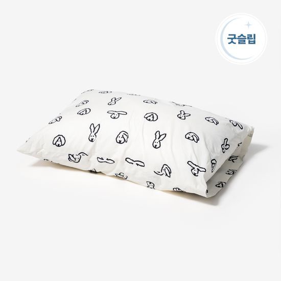 웜그레이테일 웜그레이테일 알러지방지 버니버니 베개 커버 (2size)