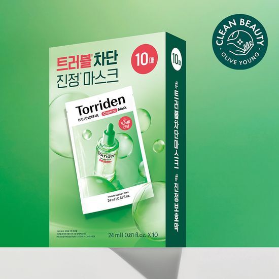 토리든 토리든 밸런스풀 시카 컨트롤 마스크 10매