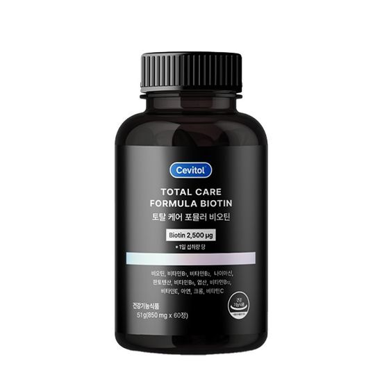 세비톨 세비톨 토탈케어 포뮬러 비오틴 850mg 60정 (2개월분)