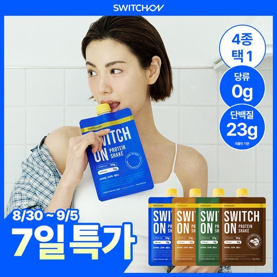 스위치온 스위치온 프로틴 쉐이크 40g 4종 택1