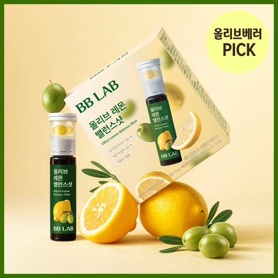 비비랩 비비랩 올리브 레몬 밸런스샷 7병 - 최저가 17,400원