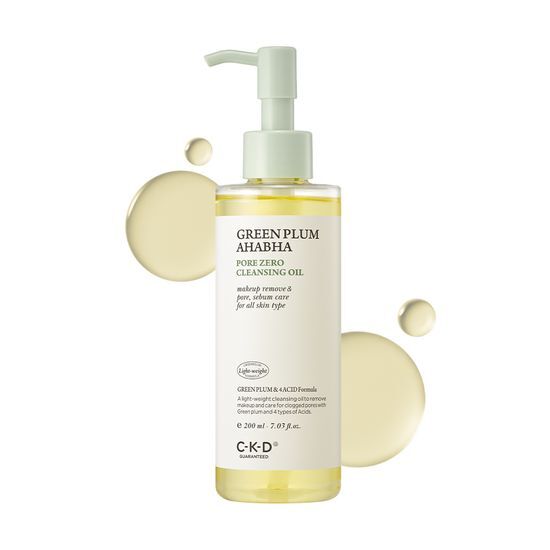 CKD CKD 청매실 AHABHA 요철제로 클렌징 오일 200ml